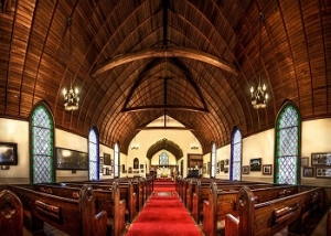 Inside of a church Inside of a church